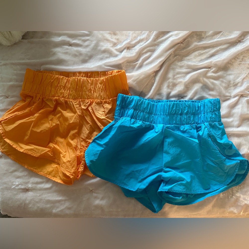 Rue 21 Blue and Orange Shorts